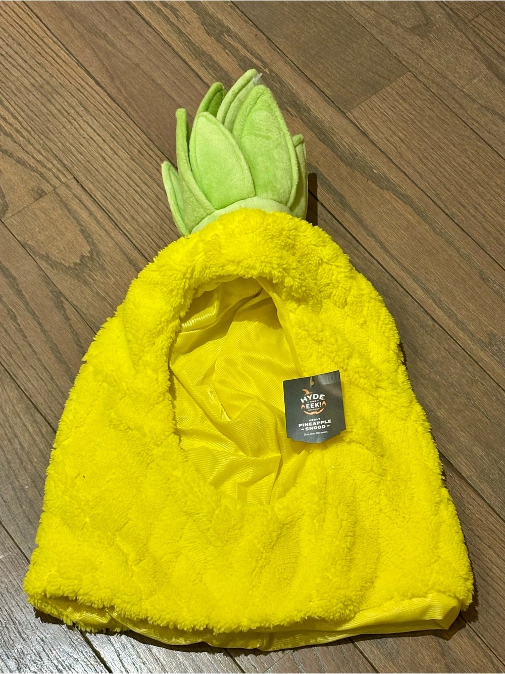 NWT Hyde & EEK! Boutique Adult Pineapple Snood Costume Hat One Size